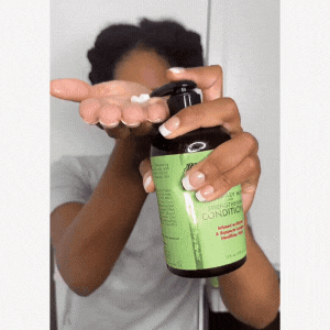 Après-shampooing sans rinçage fortifiant au romarin et à la menthe